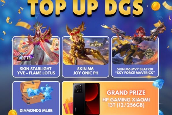 Banjir Hadiah Top Up MLBB di DearGamerShop.com Banjir Hadiah Top Up MLBB